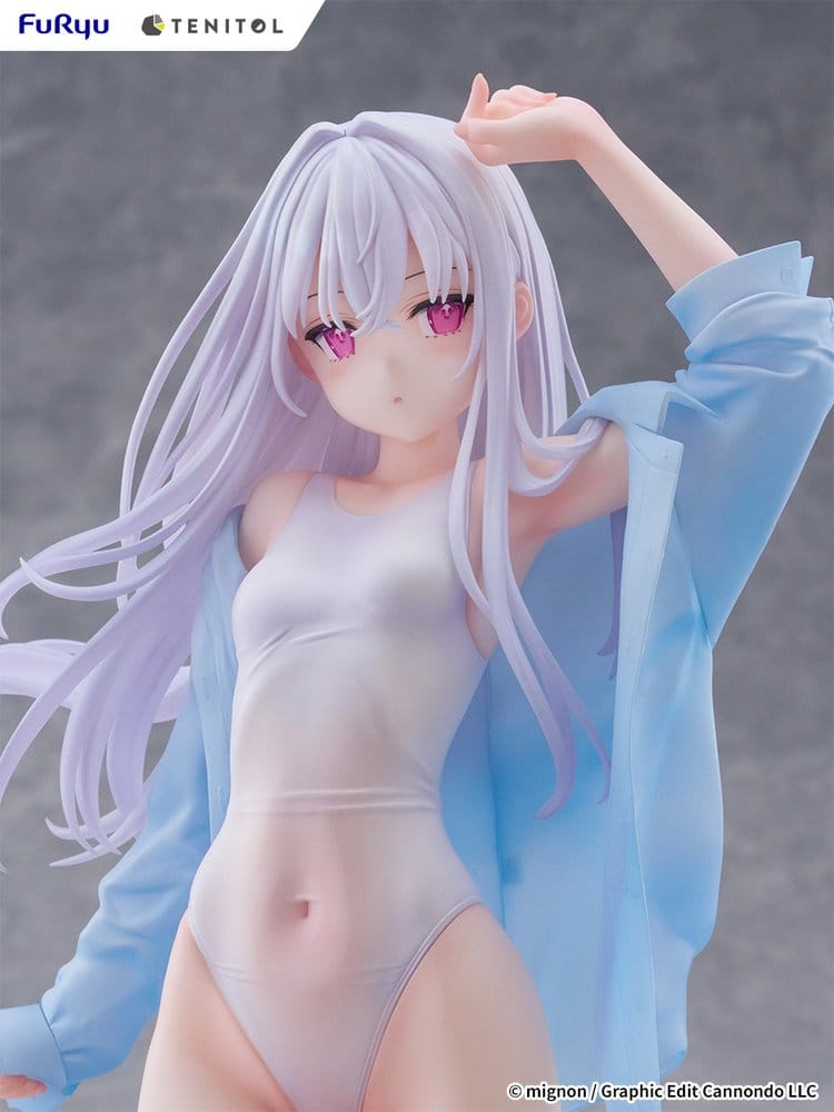 Mignon Works Tenitol Tall PVC Figur Shiro Swimsuit Ver. 30 cm