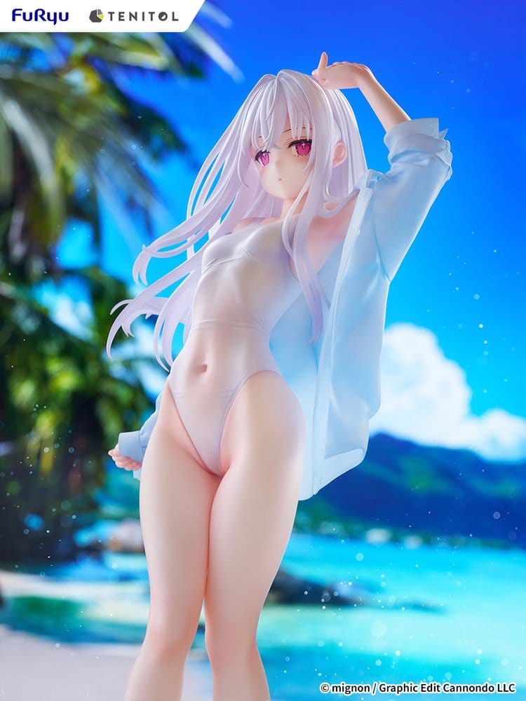 Mignon Works Tenitol Tall PVC Figur Shiro Swimsuit Ver. 30 cm