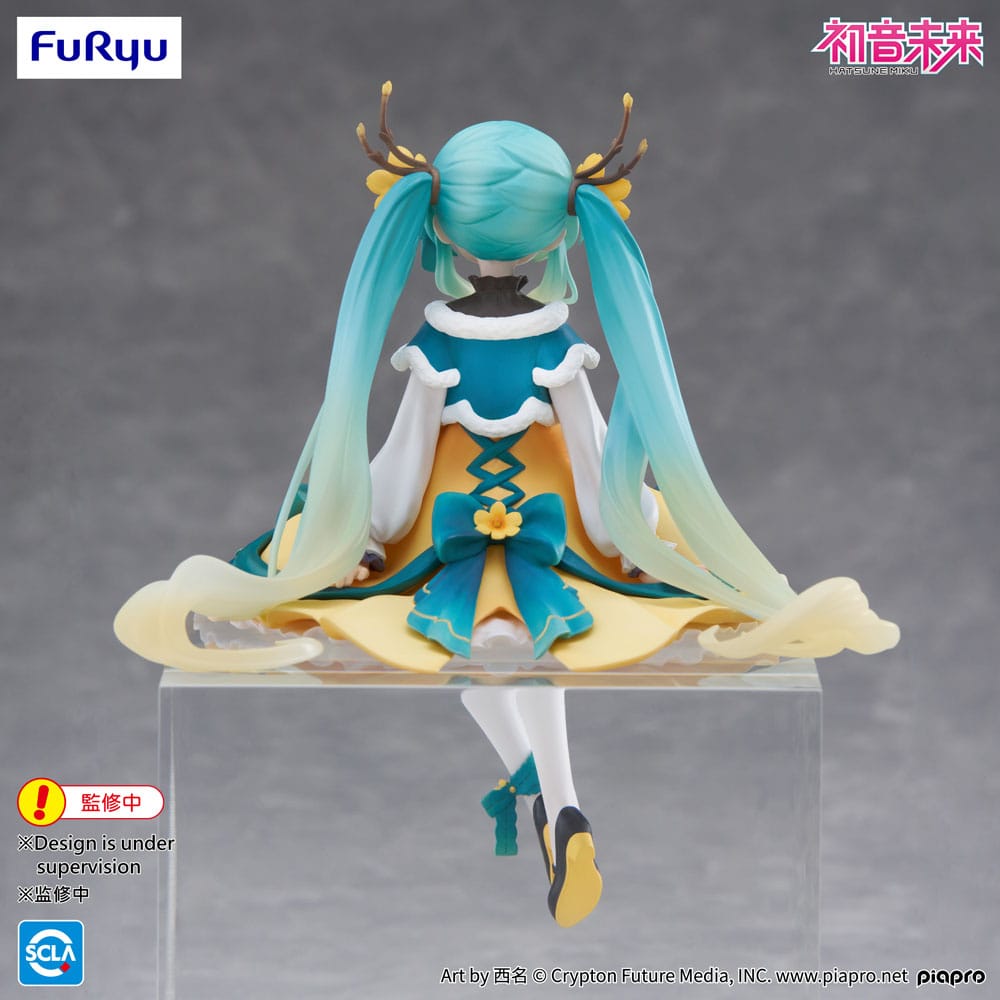 Hatsune Miku Noodle Stopper PVC Statue Hatsune Miku 2025 Chinese New Year Ver. 14 cm     
