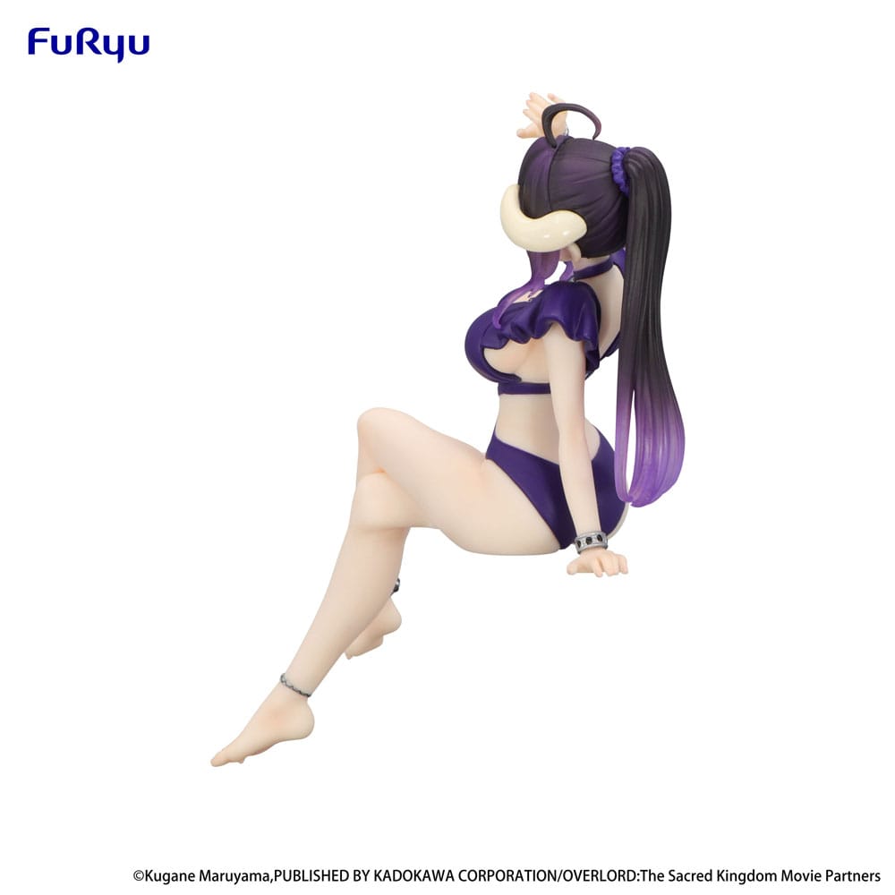 Overlord Noodle Stopper PVC Statue Albedo Swimsuit Dark Purple Color Ver. 16 cm 