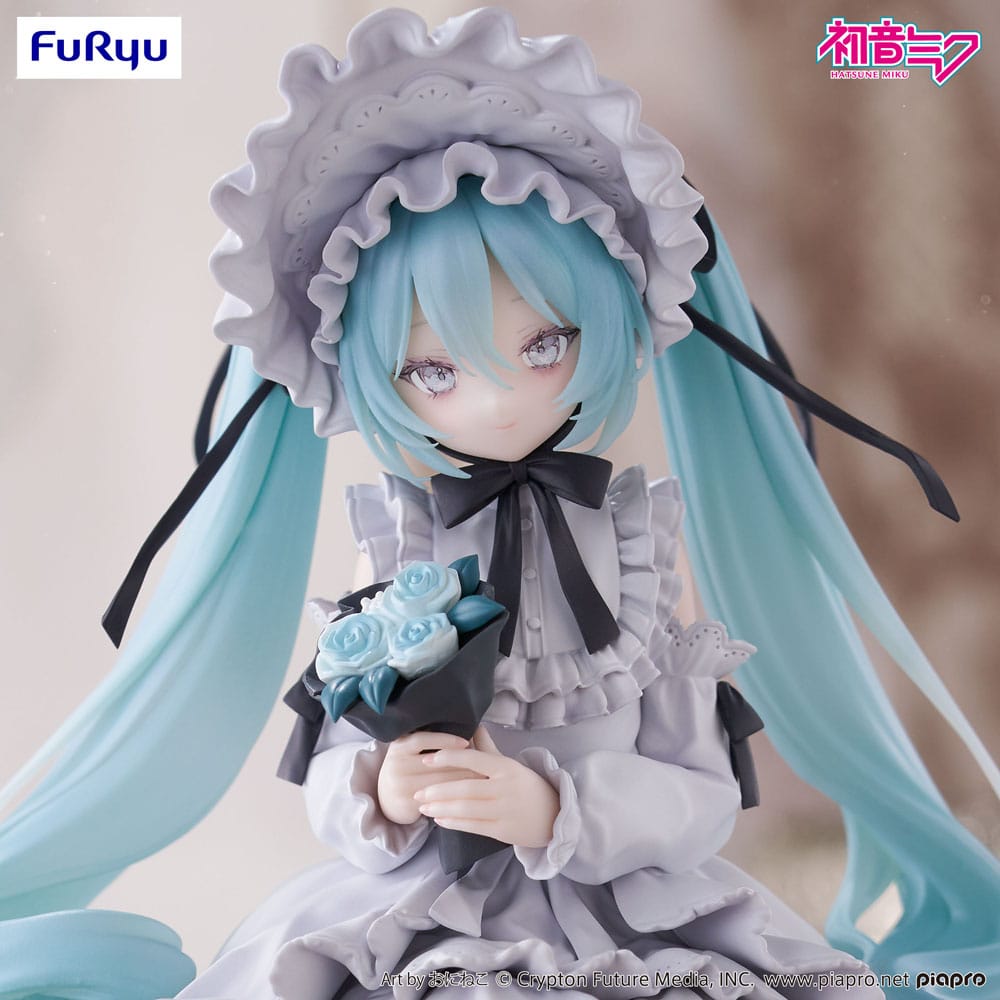 Hatsune Miku Noodle Stopper PVC Statue Vintage Doll Style 15 cm  