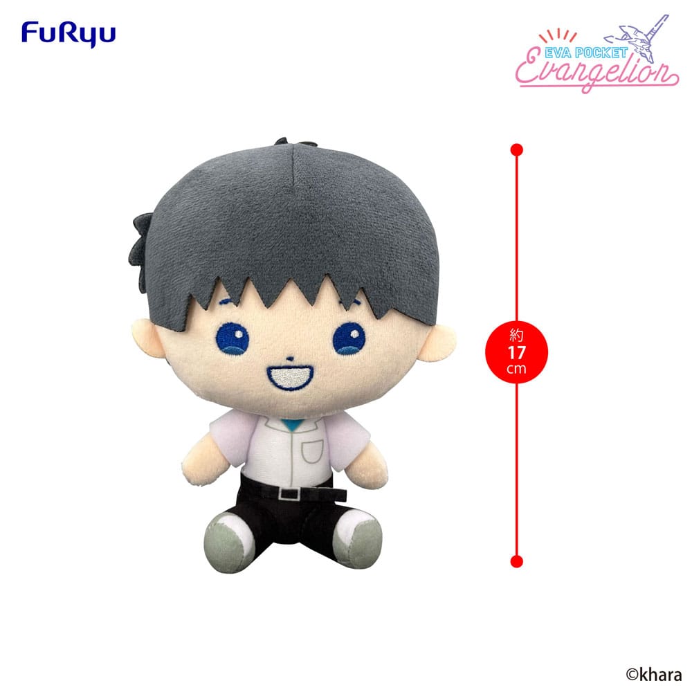 Neon Genesis Evangelion Eva Pocket Plüschfigur Shinji 17 cm