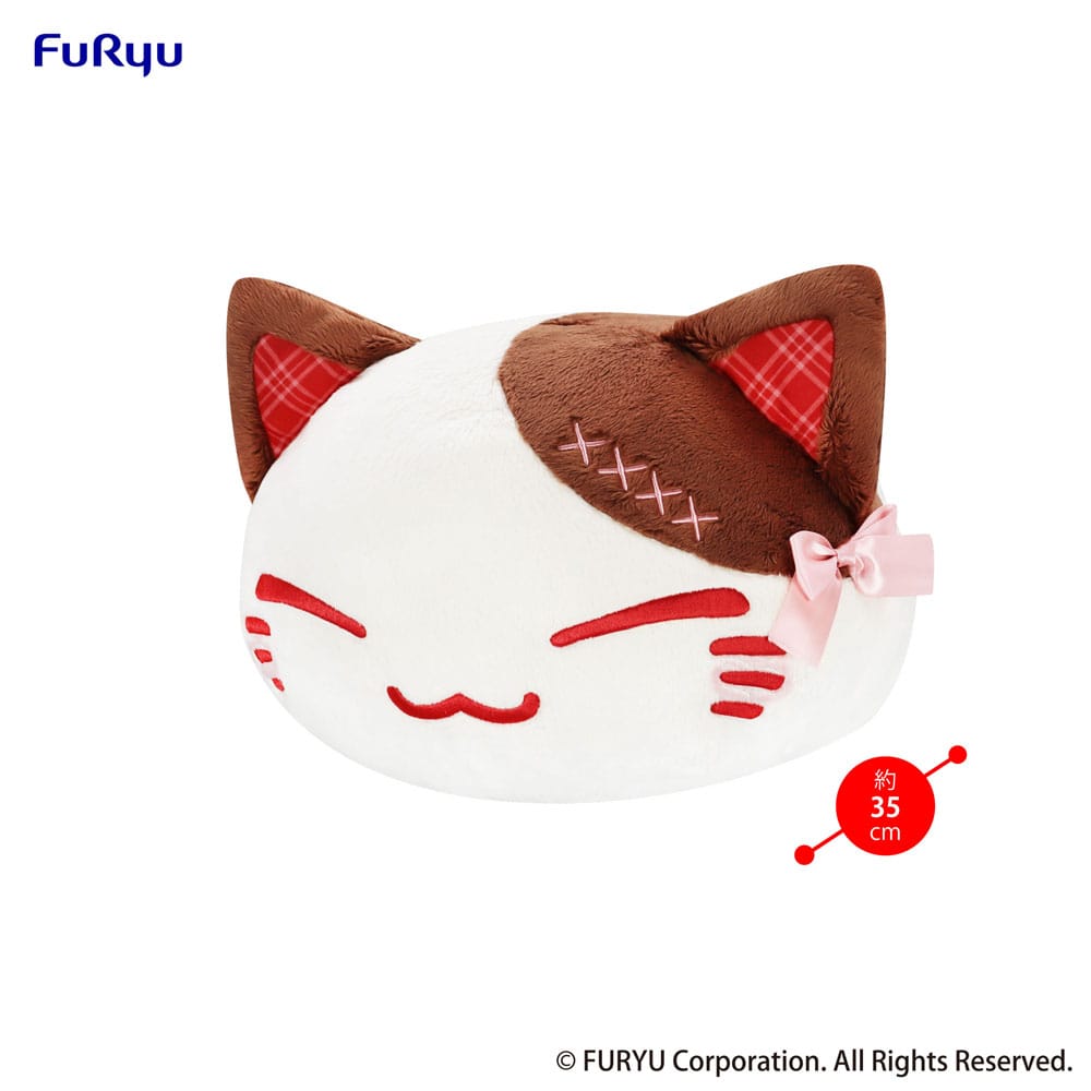 Nemuneko Cat Sweet Big Plush Plüschfigur Brown 35 cm
