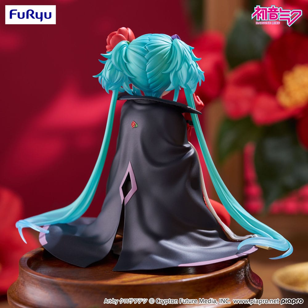 Hatsune Miku Noodle Stopper PVC Statue Flower Fairy Camellia 15 cm 