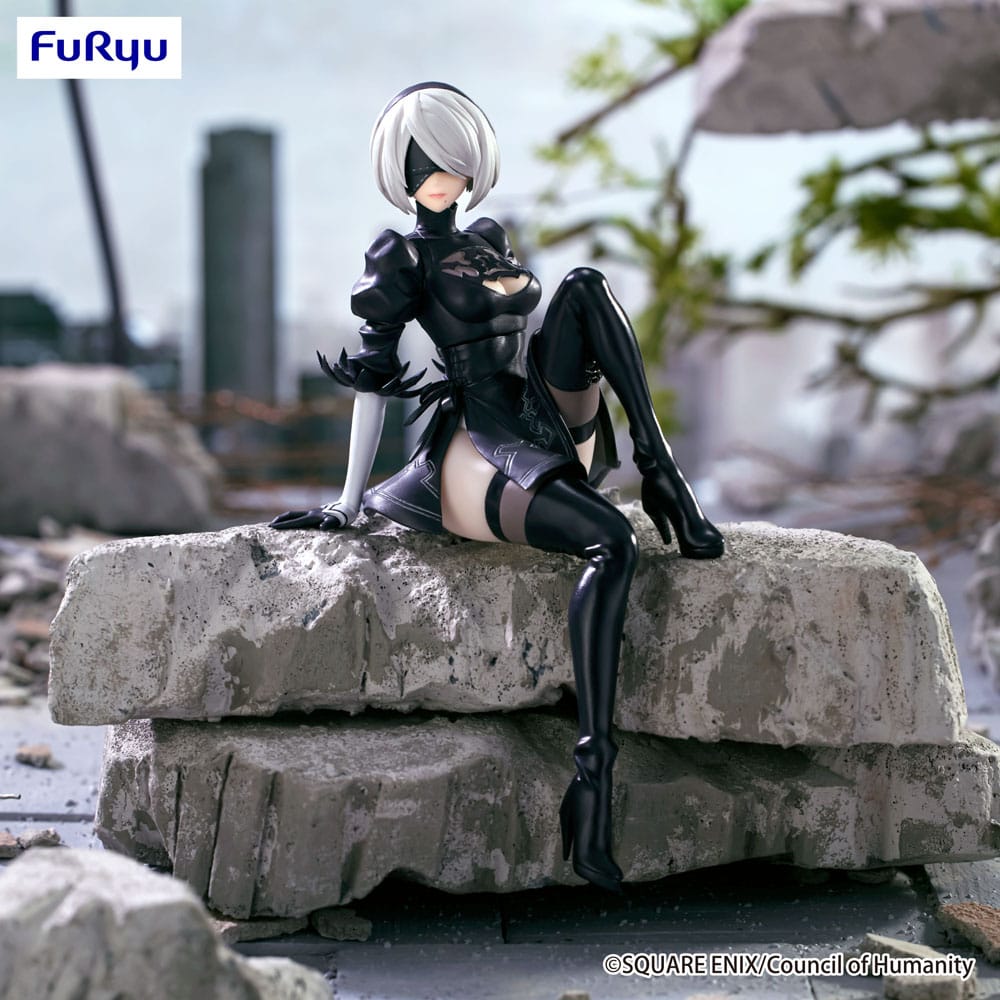 NieR:Automata Ver1.1a Noodle Stopper PVC Statue YoRHa No.2 Type B 13 cm 