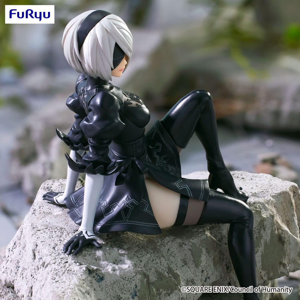 NieR:Automata Ver1.1a Noodle Stopper PVC Statue YoRHa No.2 Type B 13 cm 