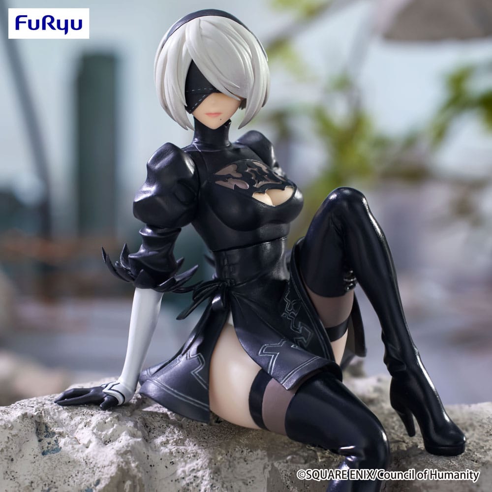 NieR:Automata Ver1.1a Noodle Stopper PVC Statue YoRHa No.2 Type B 13 cm 