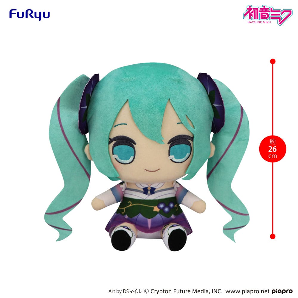 Hatsune Miku Kyurumaru Big Plüschfigur Morning Glory 26 cm   