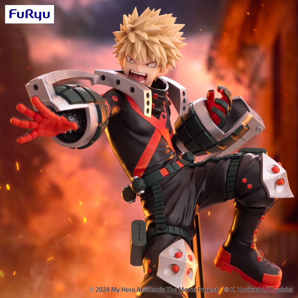 My Hero Academia: You're Next Trio-Try-iT PVC Statue Katsuki Bakugo 21 cm       