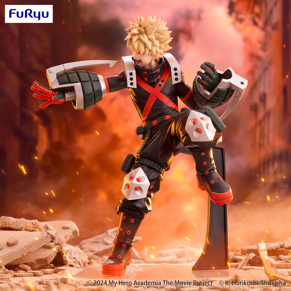 My Hero Academia: You're Next Trio-Try-iT PVC Statue Katsuki Bakugo 21 cm       