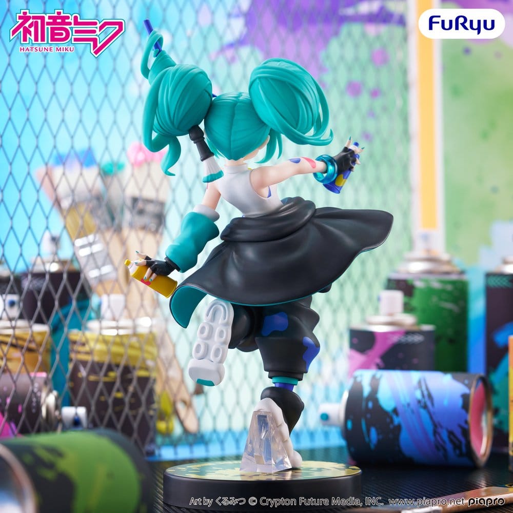 Hatsune Miku Muchute PVC Statue Paint Girl Another Color Ver. 23 cm   