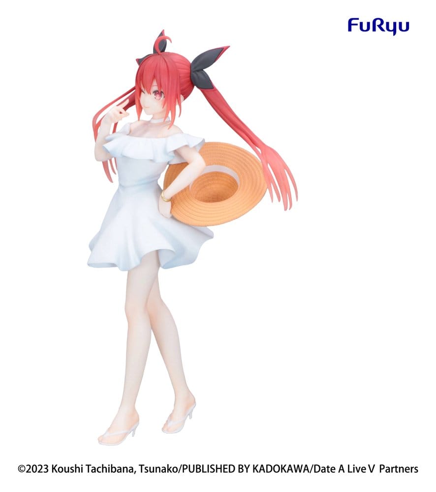 Date A Live V Muchute PVC Statue Kotori Itsuka Summer Dress 20 cm   