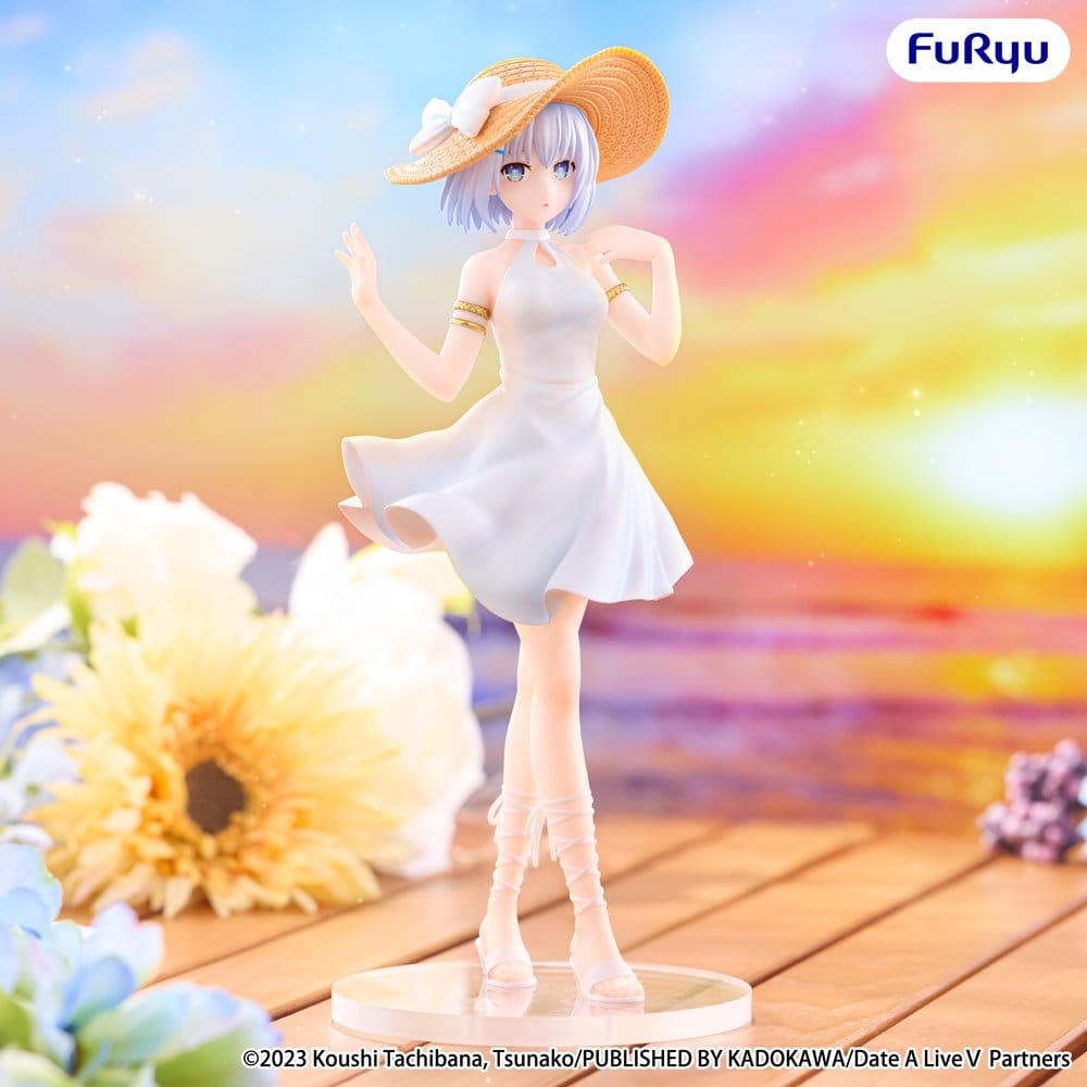 Date A Live V PVC Figur Origami Tobiichi Summer Dress 20 cm