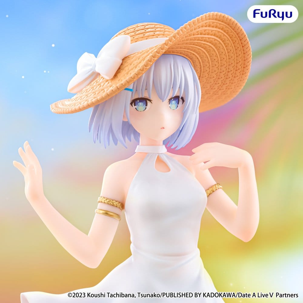 Date A Live V PVC Figur Origami Tobiichi Summer Dress 20 cm