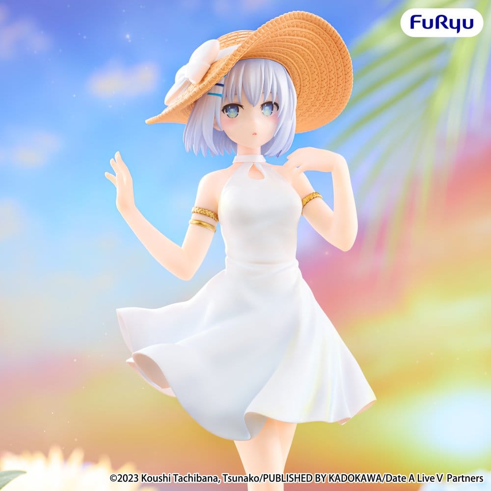 Date A Live V PVC Figur Origami Tobiichi Summer Dress 20 cm