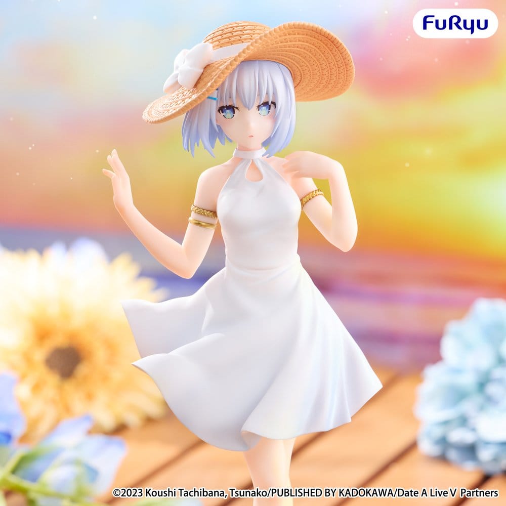 Date A Live V PVC Figur Origami Tobiichi Summer Dress 20 cm