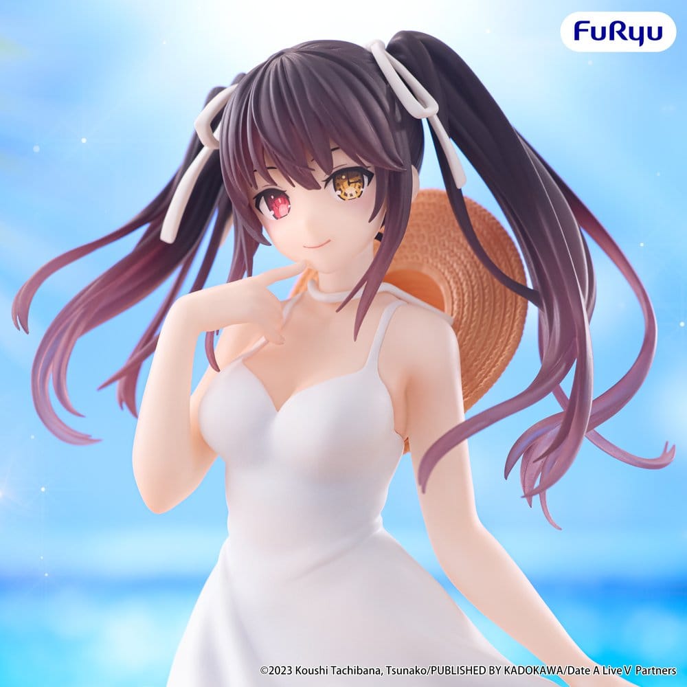 Date A Live Summer Dress PVC Figur Kurumi Tokisaki 21 cm