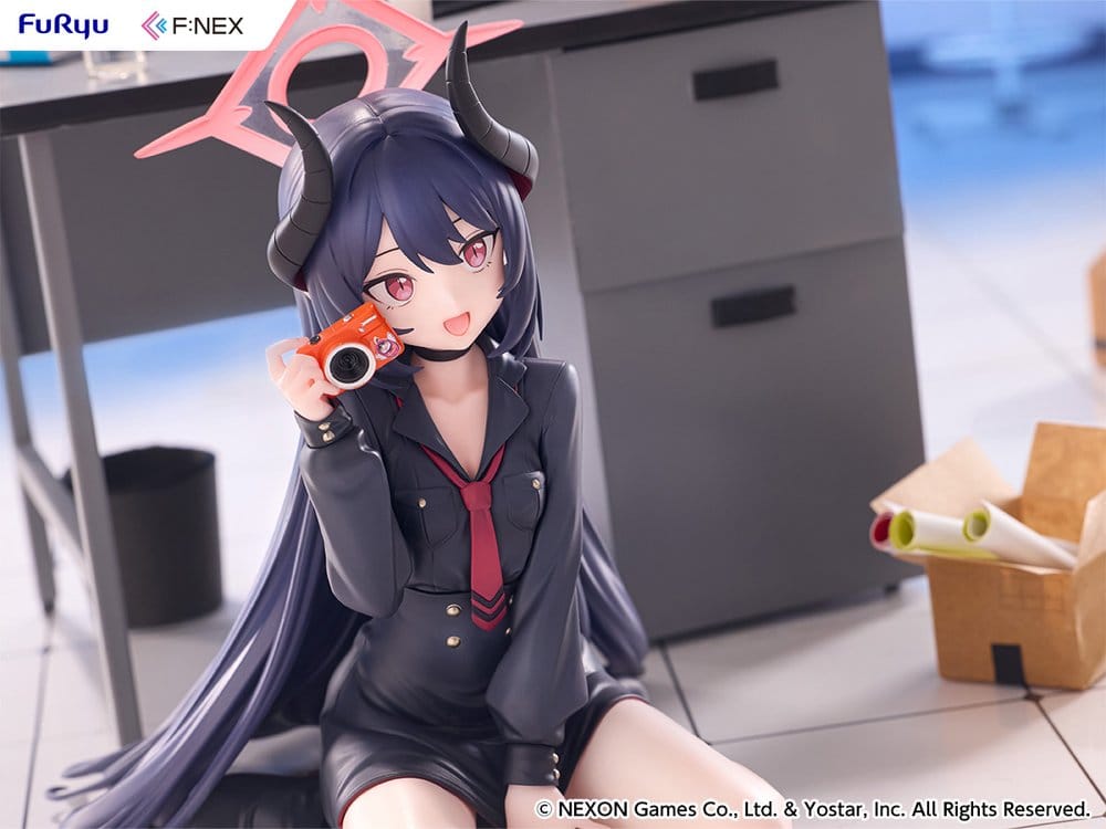 Blue Archive F:NEX PVC Figur 1/7 Chiaki Memorial lobby Ver. 38 cm