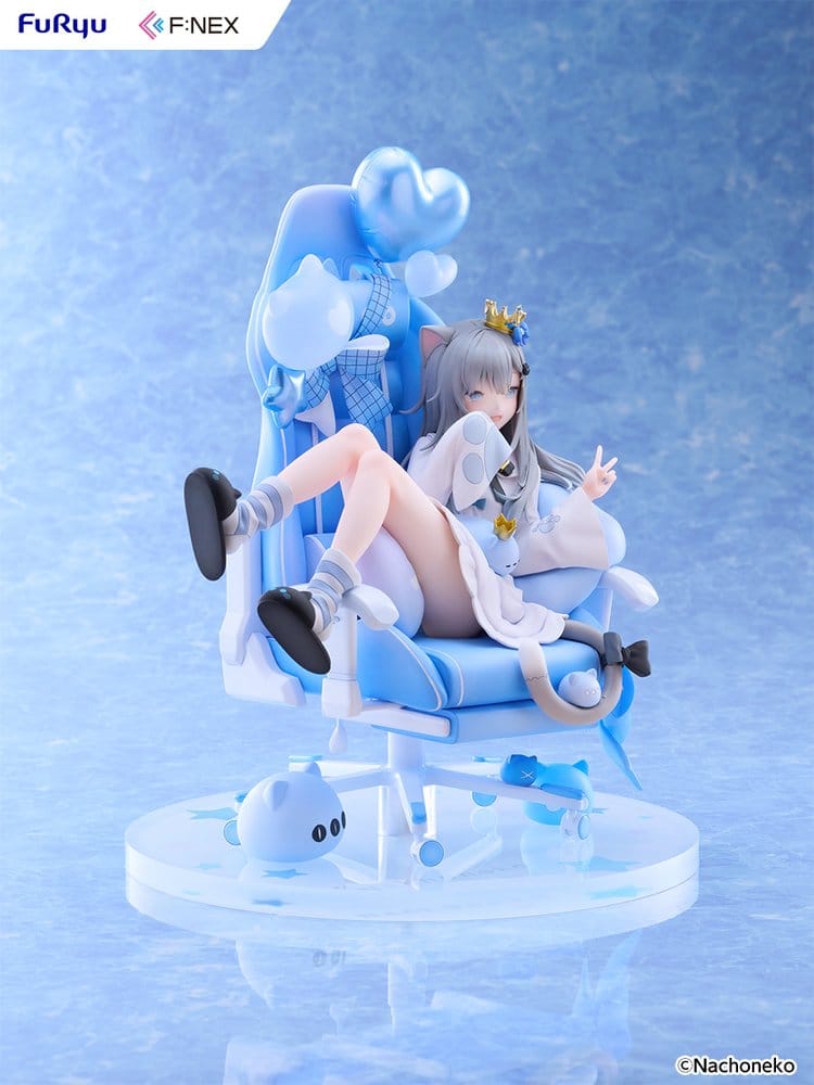 Virtual YouTuber F:NEX PVC Figur 1/7 Nachoneko Birthday Ver. 24 cm