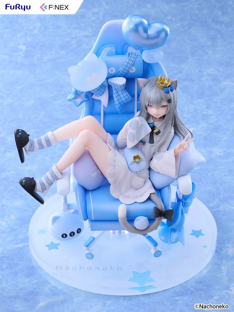 Virtual YouTuber F:NEX PVC Figur 1/7 Nachoneko Birthday Ver. 24 cm