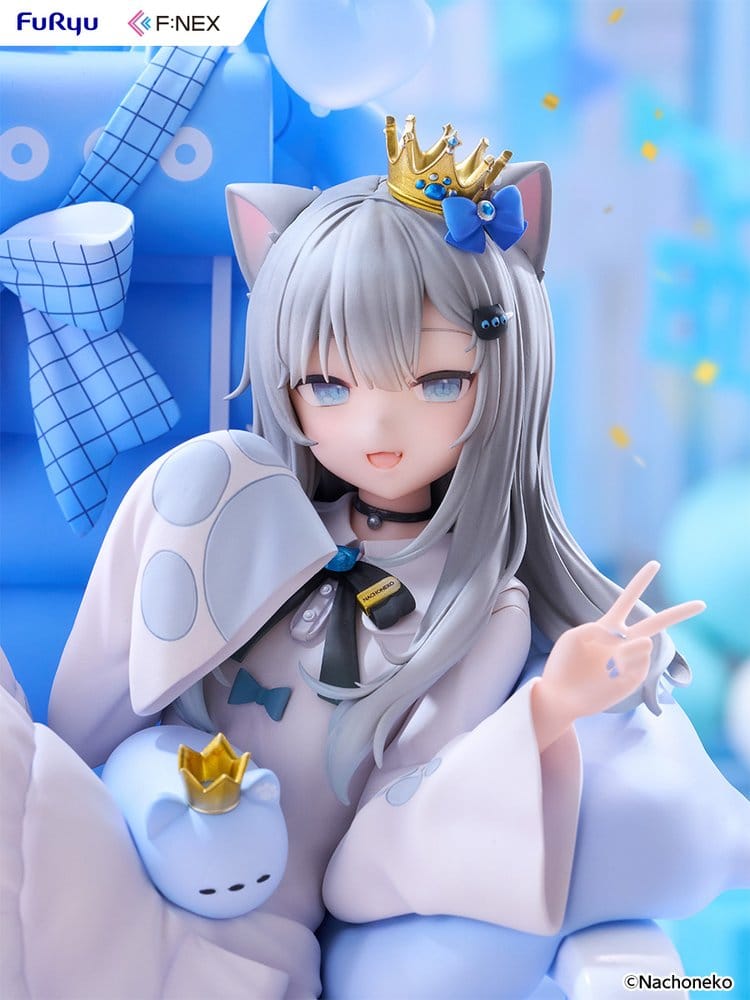 Virtual YouTuber F:NEX PVC Figur 1/7 Nachoneko Birthday Ver. 24 cm