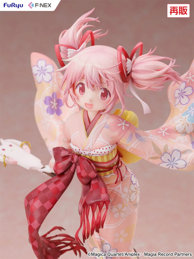 Puella Magi Madoka Magica Side Story Magia Record PVC Statue 1/7 Madoka Kaname Kimono Ver. 22 cm 