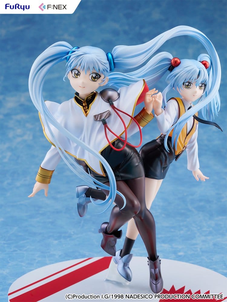 Nadesico the movie The prince of darkness PVC Figur 1/7 Ruri Hoshino double ruriruri Ver. 22 cm