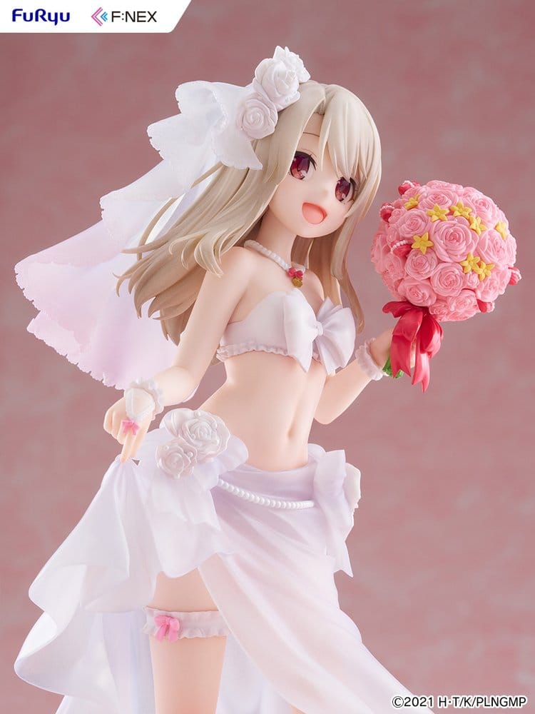 Fate/kaleid liner Prisma Illya: Licht - The Nameless Girl F:NEX PVC Figur 1/7 Illyasviel von Einzbern Wedding Swimsuit Ver. 21 cm