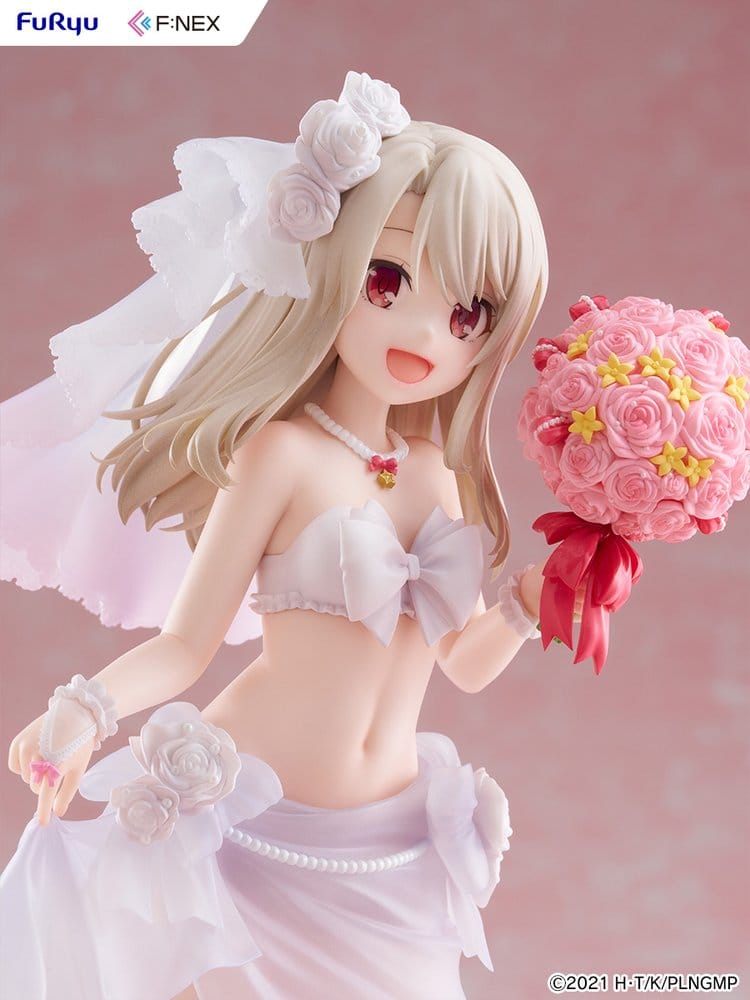 Fate/kaleid liner Prisma Illya: Licht - The Nameless Girl F:NEX PVC Figur 1/7 Illyasviel von Einzbern Wedding Swimsuit Ver. 21 cm