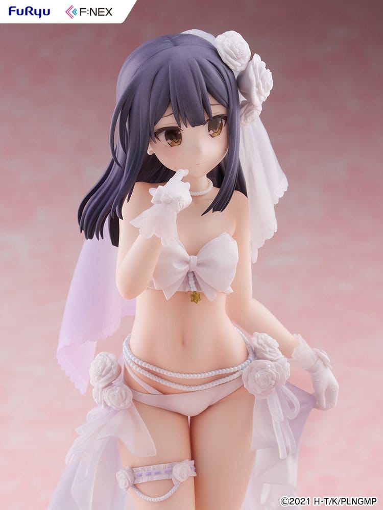 Fate/kaleid liner Prisma Illya: Licht - The Nameless Girl F:NEX PVC Figur 1/7 Miyu Edelfelt Wedding Swimsuit Ver. 21 cm