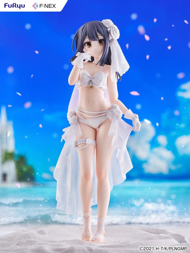 Fate/kaleid liner Prisma Illya: Licht - The Nameless Girl F:NEX PVC Figur 1/7 Miyu Edelfelt Wedding Swimsuit Ver. 21 cm