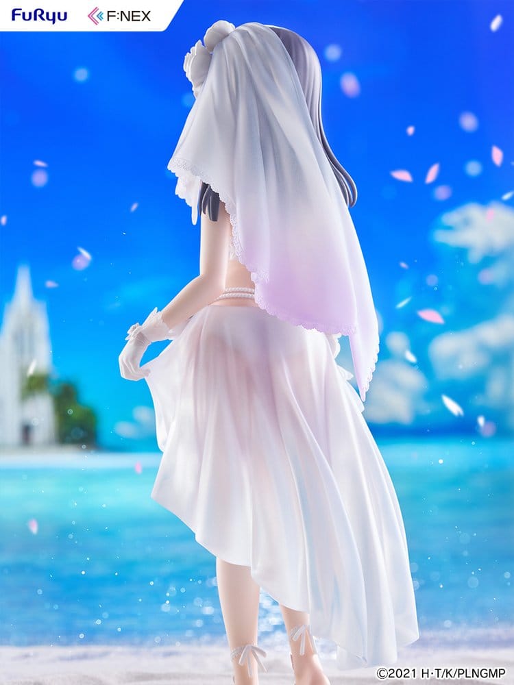 Fate/kaleid liner Prisma Illya: Licht - The Nameless Girl F:NEX PVC Figur 1/7 Miyu Edelfelt Wedding Swimsuit Ver. 21 cm