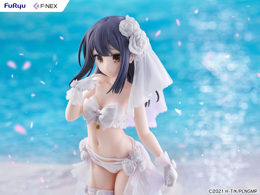 Fate/kaleid liner Prisma Illya: Licht - The Nameless Girl F:NEX PVC Figur 1/7 Miyu Edelfelt Wedding Swimsuit Ver. 21 cm