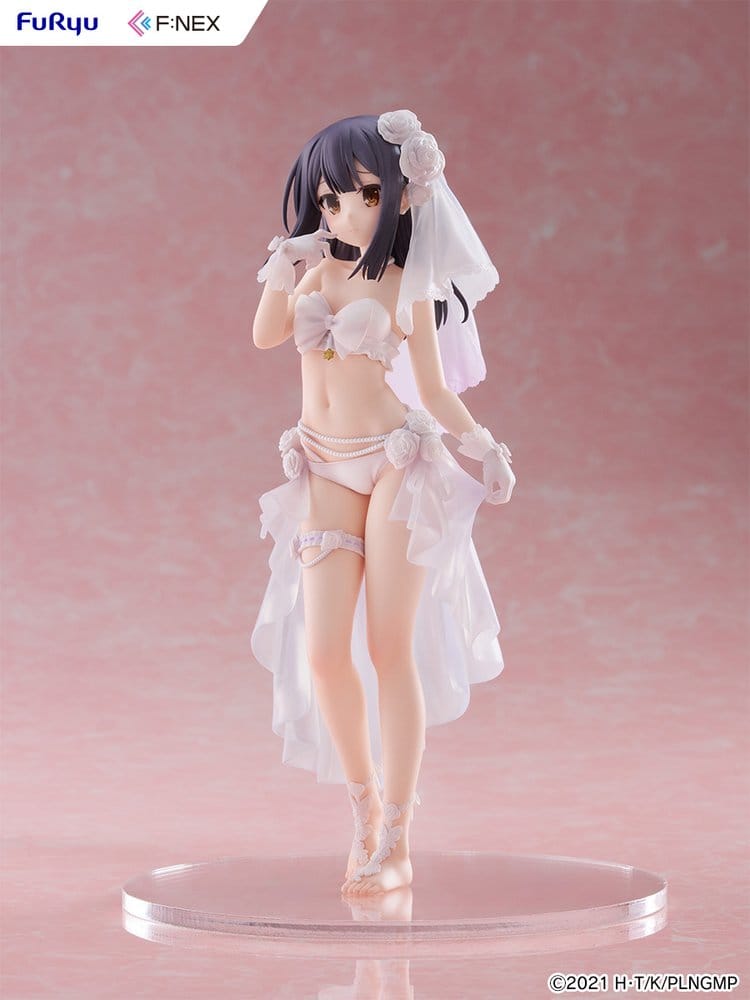 Fate/kaleid liner Prisma Illya: Licht - The Nameless Girl F:NEX PVC Figur 1/7 Miyu Edelfelt Wedding Swimsuit Ver. 21 cm