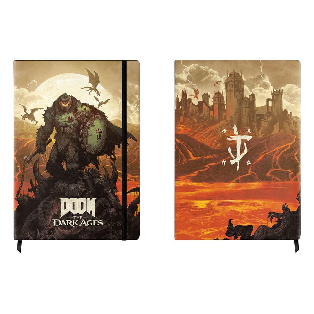 Doom The Dark Ages Notizbuch A5 Keyart 