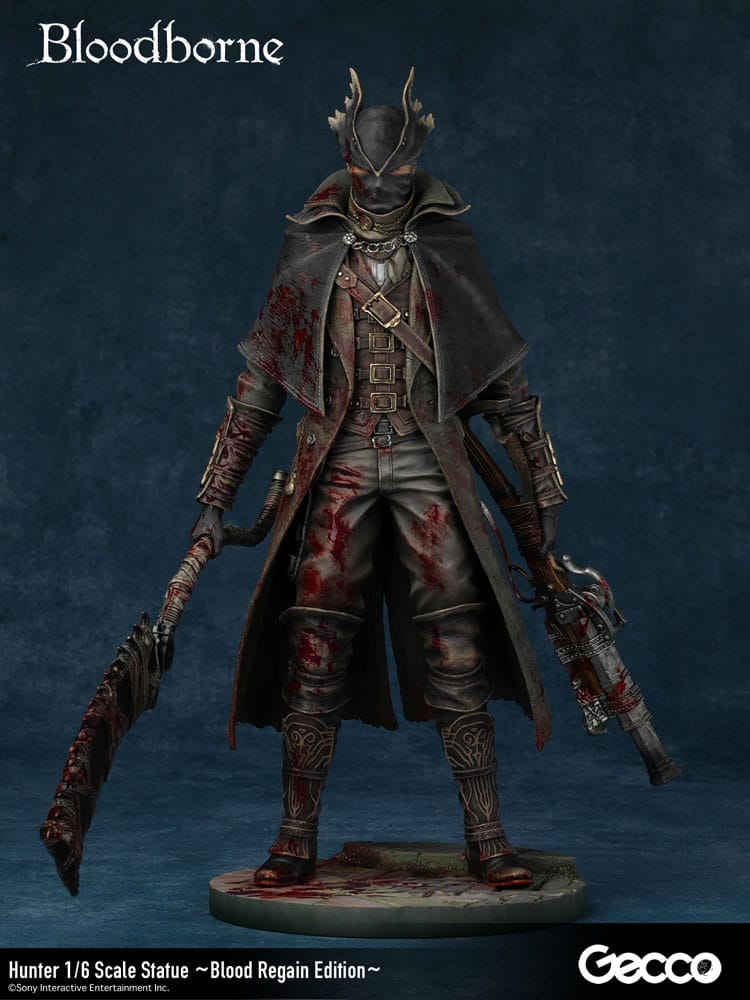 Bloodborne The Old Hunters PVC Statue 1/6 Hunter Blood Regain Edition 32 cm 