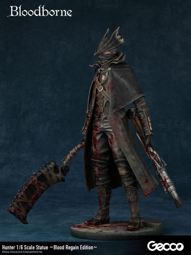 Bloodborne The Old Hunters PVC Statue 1/6 Hunter Blood Regain Edition 32 cm 