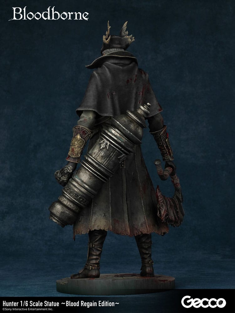 Bloodborne The Old Hunters PVC Statue 1/6 Hunter Blood Regain Edition 32 cm 