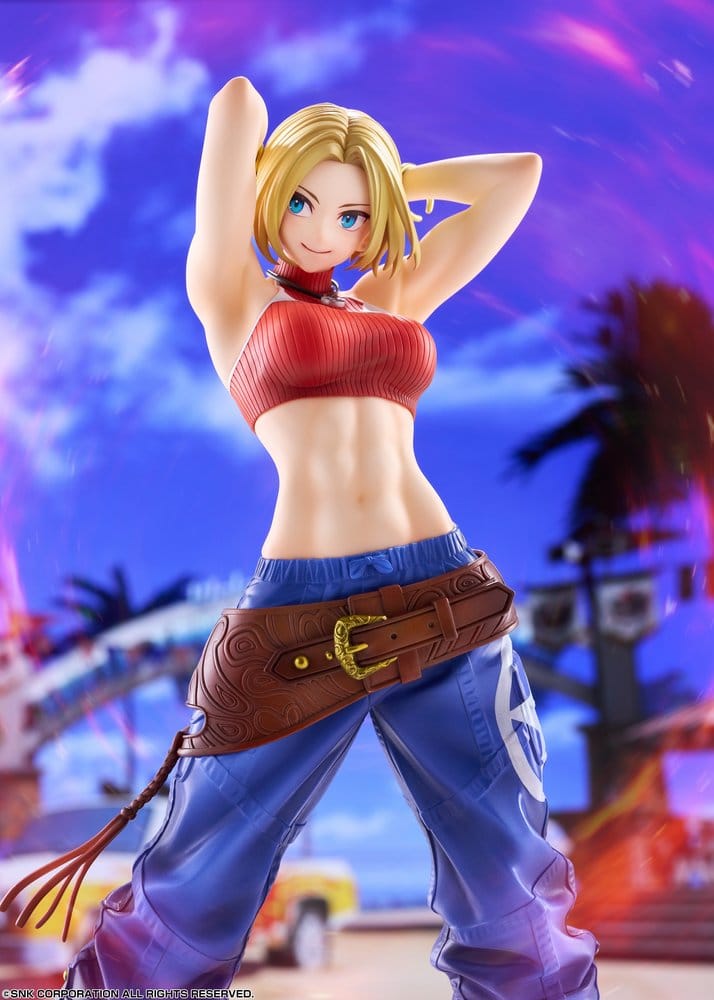 Fighting Girls Collection The King of Fighters XV PVC Figur 1/7 Blue Mary 26 cm