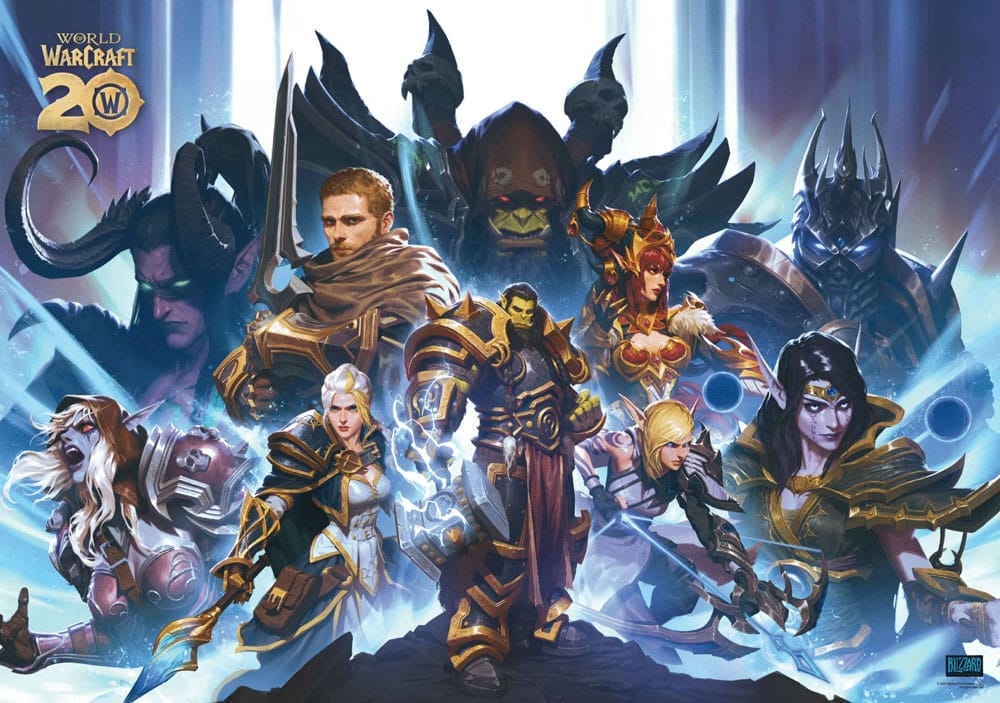 World of Warcraft Puzzle 20th Anniversary (1000 Teile)                                