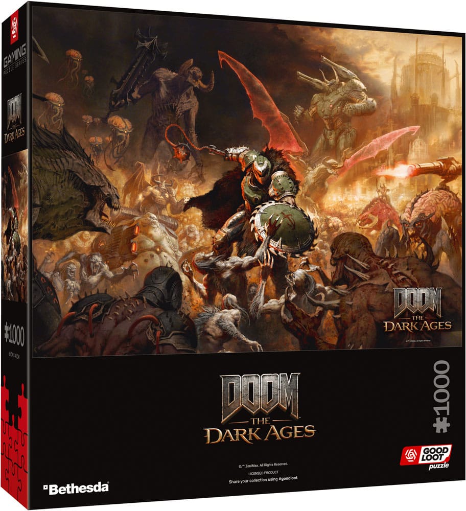 Doom The Dark Ages Puzzle Slayer's Rag (1000 Teile)                                