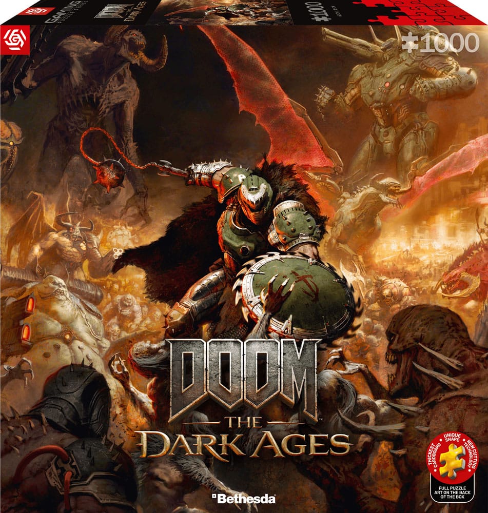 Doom The Dark Ages Puzzle Slayer's Rag (1000 Teile)                                