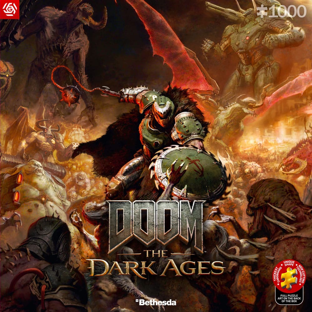 Doom The Dark Ages Puzzle Slayer's Rag (1000 Teile)                                