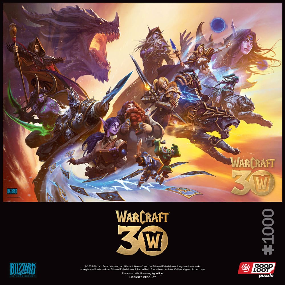 World of Warcraft Puzzle 30th Anniversary (1000 Teile)                                