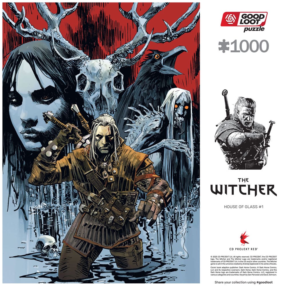 The Witcher Puzzle House of Glass (1000 Teile)                                