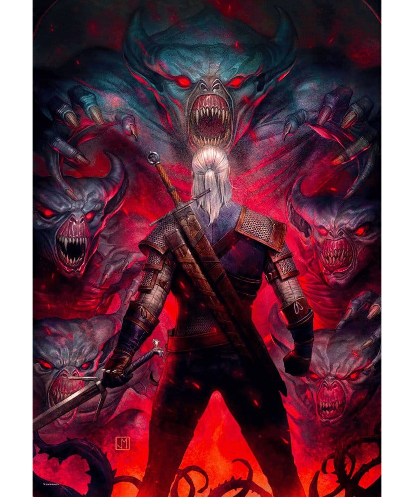 The Witcher Puzzle Corvo Bianco (1000 Teile)