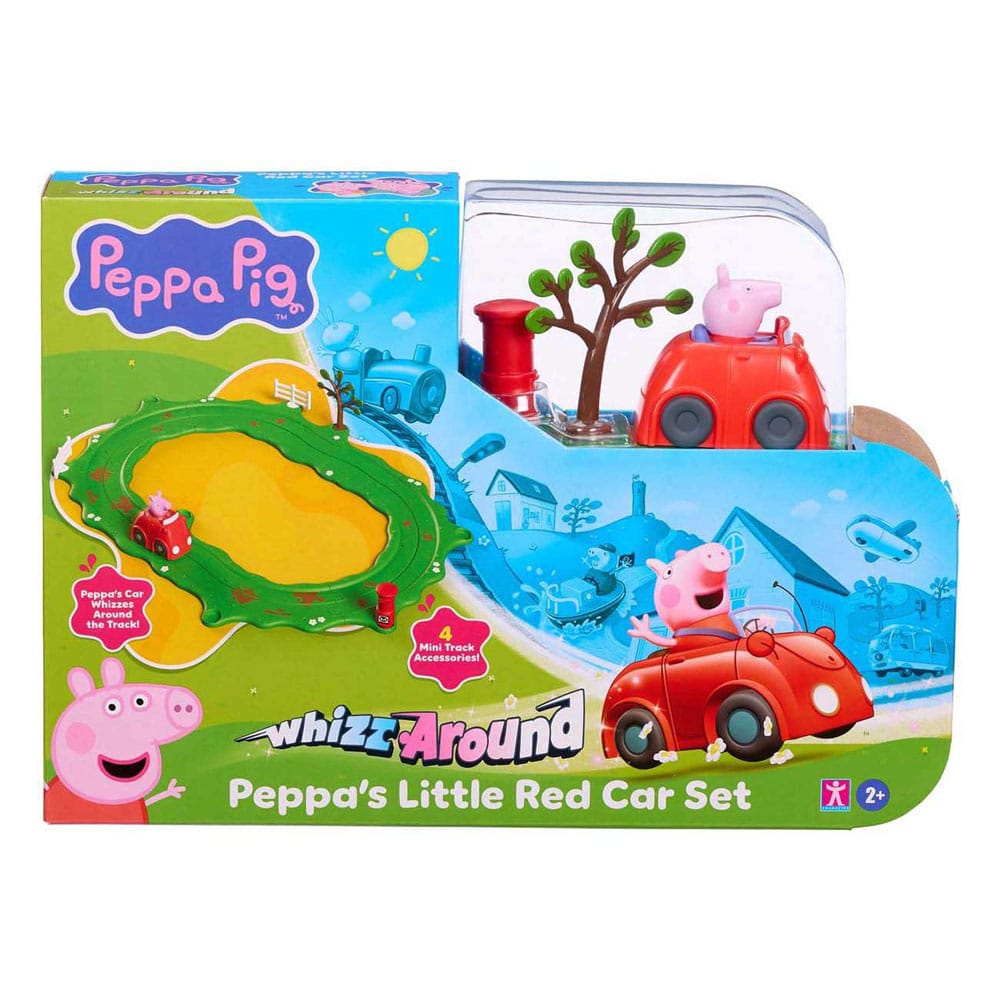 Peppa Pig Whizz Around Peppas kleines rotes Auto Set 