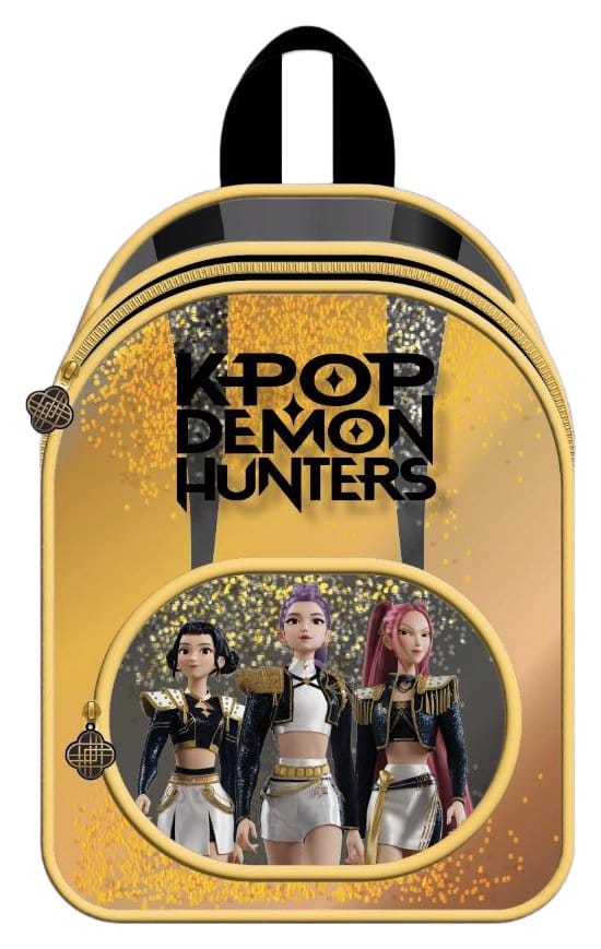 KPop Demon Hunters Glitzer-Rucksack Golden