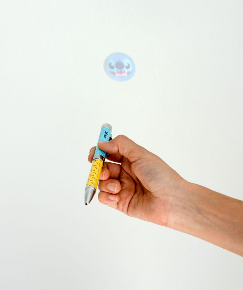 Stitch Premium Plüsch Notizbuch A5 mit Stift Tropical