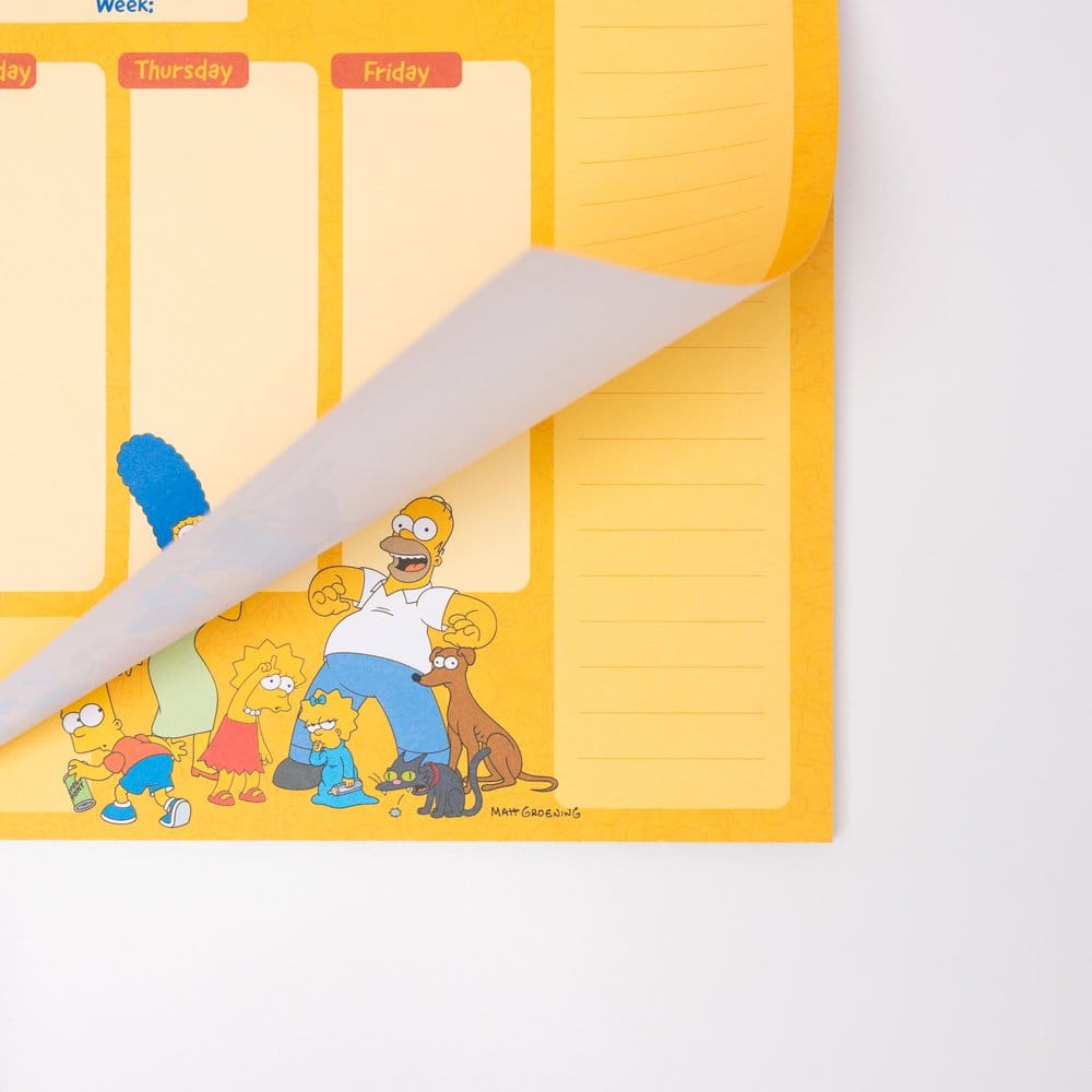 Die Simpsons Wochenplaner A4